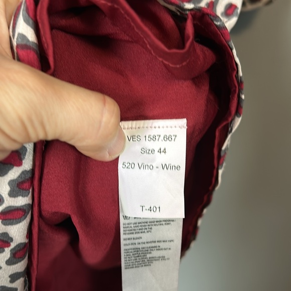 Hoss INTROPIA Women’s Leopard Print 100% Silk Dress Size 44 - Picture 10 of 16